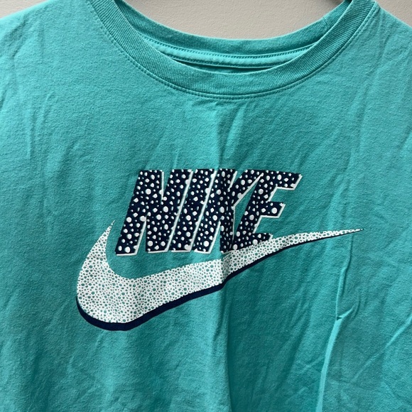 Nike Teal The Nike Tee Graphic Shirt - Picture 2 of 4